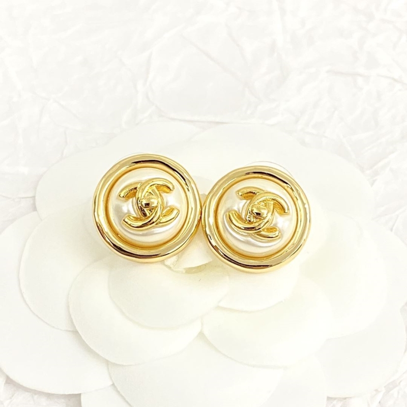 Ch*el earrings